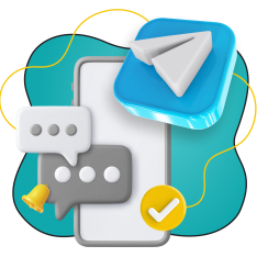Создание Mini App для Telegram - КИБЕРшкола программирования для детей, компьютерные курсы для школьников, начинающих и подростков - KIBERone г. Гусиноозерск