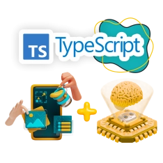 TypeScript + AI: создаём умные веб-приложения - КИБЕРшкола программирования для детей, компьютерные курсы для школьников, начинающих и подростков - KIBERone г. Гусиноозерск